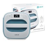 LOKLiK Easy Heat Press - Prensa de Calor para Personalizar Camisetas, Suéteres, Mantas, Toallas, Bolsas Tote, Mochilas y Otros Tejidos 25,5 x 25,5 cm - Portátil