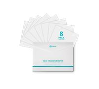 LOKLiK Hoja de Papel de Transferencia Térmica - Ligero - Paquete de 8