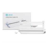 LOKLiK Kit de soporte de carrete de iCraft para corte de vinilo sin mate de gran formato: crea fácilmente arte de pared de gran tamaño, pegatinas, pancartas y señalización para escaparates