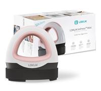 LOKLiK Mini Heat Press Denim Azul Prensa Calentadora Compacta Termoadhesiva Impresión Textil (Rosa)