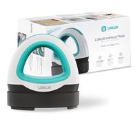 LOKLiK Mini Heat Press - Prensa de calor compacta, prensa térmica, máquina de transferencia y dispositivo digital de calor para textiles, camisetas, bolsos, bufandas, sudaderas, gorras, fundas y más