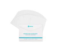 LOKLiK Papel autoadhesivo de vinilo mate imprimible - Paquete de 20 unidades
