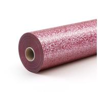 LOKLIK - Rollo de vinilo con purpurina (transferencia de calor, termoadhesiva, 1 unidad, 30,5 x 90 cm, estándar