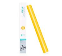 LOKLIK Rollo de vinilo de transferencia de calor (30,5 x 180 cm), Vinilo Termotransferible para Personalizar Camisetas, Bolsas Lavable a Máquina, Colores Vibrantes y Alta Durabilidad (amarillo)