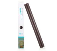 LOKLIK - Rollo de vinilo permanente, adhesivo mate, tejido textil, 1 unidad, 30,5 x 180 cm, estándar, película de vinilo decorativo para bricolaje, creación de pegatinas, scrapbooking