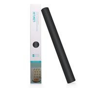 LOKLIK Rollo de Vinilo Permanente, Adhesivo Mate, Transferencia de Calor, termoadhesivo, 1 Unidad, 30,5 x 180 cm, tamaño estándar (negra)