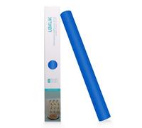 LOKLIK Rollo de Vinilo Permanente, Adhesivo Mate, Transferencia de Calor, termoadhesivo, 1 Unidad, 30,5 x 180 cm, tamaño estándar (rey Azul)