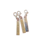 LOKLNEYK 5 dijes de clip con texto en inglés "I Love Books", tirador de cremallera, dije para bolso de zapatos, para collares y pulseras