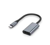 LOKLNEYK Cable Convertidor HDMI con Concentrador USB 3.1: Adaptador De USB-C A HDTV De 4K A 30 Hz, Compatible con Samsung, Huawei, Xiaomi, Portátiles, PC, Tabletas Y Televisores.(Gray)