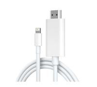 LOKLNEYK Cable HDMI De Móvil A TV Digital, Compatible con iPhone 7-14/SE/X/iPad Mini, Adaptador Directo For Dispositivos