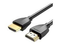 LOKLNEYK Cable HDMI Delgado Chapado En Oro De 1 M/2 M - 4K60Hz 1080P/3D, Compatible con Vention/Xiaomi, Apto For Box(1.5m)