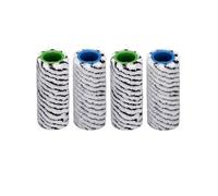 LOKLNEYK Compatible con TCF-4PCS Forkarcher FC3 FC5 FC7 FC3D Juego de Rodillos multisuperficie Cepillo de Rodillo Lavable de Microfibra Accesorios for aspiradoras