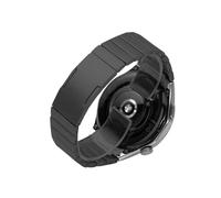 LOKLNEYK Correa de acero inoxidable curvada sin costuras de liberación rápida de 22mm apta for Huawei Watch GT4 46mm(Black Tool)