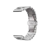 LOKLNEYK Correa de acero inoxidable de 22 mm compatible con for Huawei Watch GT6 Pro GT5 GT4 GT3 GT2 de 46 mm.(Silver,22mm)