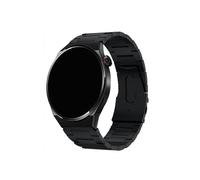 LOKLNEYK Correa de aleación de titanio de 22 mm for Huawei Watch 4 GT2 3 Pro Gear S3 Frontier Fit for Samsung Galaxy Pulsera de negocios de 46 mm for Amazfit GTR 4(Black,For Amazfit GTR 47mm)