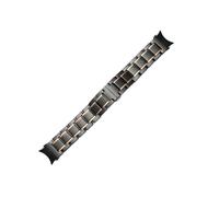 LOKLNEYK Correa de cerámica sin costuras adecuada for pulseras Samsung Galaxy Watch 4, 5 Pro, 6 de 44 mm, 40 mm y 45 mm(Black rose gold,Galaxy watch 5 40mm)