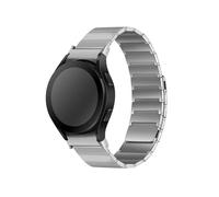 LOKLNEYK Correa de muñeca con lazo apta for Xiaomi Mi Watch Color Edición deportiva Banda apta for Xiaomi Watch Color 2 Pulsera de metal y acero inoxidable(Silver)