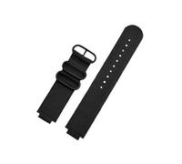 LOKLNEYK Correa De Reloj De Nailon Con Anillo De Metal Convexo De 24x16mm Apta For TIMEX Tidal T2N721 T2N720 TW2T76500 TW2T76300 Correa De Reloj Deportiva De Lona Transpirable(Black black)