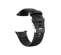 LOKLNEYK Correa de reloj duradera de silicona correa de pulsera apta for reloj Polar Vantage V(Black)