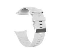 LOKLNEYK Correa de reloj duradera de silicona correa de pulsera apta for reloj Polar Vantage V(White)