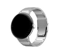 LOKLNEYK Correa De Titanio Apta For Google Pixel Watch 3, Pulsera De 45mm For Hombre, Pulsera De Metal Apta For Pixel Watch 3 De 45mm, Accesorio Reemplazado(Silver)
