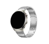 LOKLNEYK Correa De Titanio De 22mm Compatible Con For Huawei Watch 4 3 Pro Ultimate/GT2, Correa De Metal Compatible Con For HUAWEI GT 3 De 46MM(Silver)