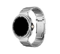 LOKLNEYK Correa de titanio sin huecos compatible con for Samsung Galaxy Watch 8 Classic de 46 mm/Watch8 de 44 mm y 40 mm. Accesorios de repuesto.(Silver)