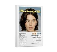 LOKLNEYK Gracie Abrams The Secret Of UsModern - Póster de pared minimalista para sala de estar, dormitorio, oficina, una decoración simple pero llamativa para hogares modernos, 20 x 30 cm, estilo