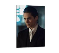 LOKLNEYK Jared LetoModern - Póster de pared minimalista para sala de estar, dormitorio, oficina, una decoración simple pero llamativa para hogares modernos, 40 x 60 cm, estilo marco