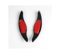 LOKLNEYK Levas Cambio Extensión De Palanca Cambios Fibra Carbono Para Kia Stinger CK 2017, 2018, 2019 Y 2020(Black)