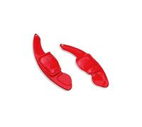 LOKLNEYK Levas Cambio Extensión De Palanca Cambios Para Volante Coche, Para Golf 5 6 MK6 GTI R Jetta MK5 Passat B6 B7 CC Polo Seat Leon(Red)