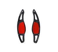 LOKLNEYK Levas Cambio Levas De Cambio En El Volante Con Diseño Fibra Carbono ABS Para R8 2016-2022/RS Q3 2020-2022/RS Q8 2020-2022(Black)