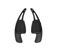 LOKLNEYK Levas Cambio Para 2017 2018 2019 S3 S5 SQ2 SQ5 TT A3 8V A4 A5 Q2 Q3 Q5 Q7 Paletas Cambio Marchas Extensión Volante Coche(Black)