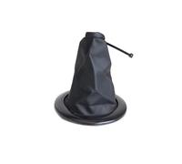 LOKLNEYK Perilla Palanca Para Megane 2 MK2 II 2002-2009 Funda Protectora Para Pomo Cambio Marchas Para Palanca Cambios 5 Velocidades MT Pomos De Palanca De Cambios(Cover-Black)