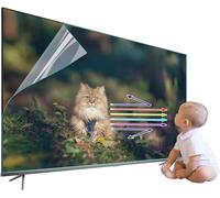 LOKLNEYK Protector de pantalla antiluz azul for monitor TV 32 pulgadas, filtro película antirreflejo, alivia la fatiga visual(32in 698x392mm)