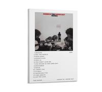 LOKLNEYK The Kooks Inside In Inside OutModern Wall Art Poster minimalista para sala de estar, dormitorio, oficina, una decoración simple pero llamativa para hogares modernos, 30 x 45 cm, estilo marco