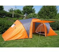 Loksa - Tienda de campaña para 6 personas, color naranja