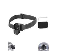 Lokyoyo Correa de cabeza ajustable de rotación de 360° compatible con cámara DJI Osmo Nano, soporte de disparo POV con diseño de liberación rápida, inclinación de 90°, cómoda banda elástica