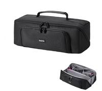 Lokyoyo Estuche de almacenamiento Oxford impermeable de apertura amplia resistente al calor para secador de pelo Dyson HS08/HS05/HS01 Airwrap y HD17/HD16/HD15/HD08, Black, Funda de transporte de viaje