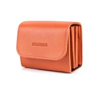 Lokyoyo Estuche redondo de almacenamiento de filtro de cámara de 6 capas, se adapta a filtros ≤ 82 mm, organizador de filtros portátil con hebilla magnética, piel sintética para una protección sin