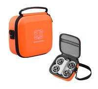 Lokyoyo Funda de transporte para DJI NEO, mini funda rígida de viaje portátil, bolsa de almacenamiento con correa de hombro ajustable, funda protectora para dron NEO, Orange, Funda para el cuerpo