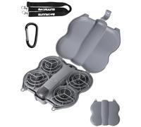 Lokyoyo Funda Neo 2, funda de transporte de mariposa compatible con DJI Neo 2, funda protectora con hebilla de senderismo para accesorios de dron Neo 2, Gris1, Funda de transporte portátil y