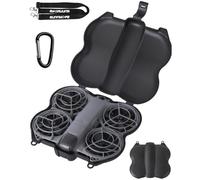 Lokyoyo Funda Neo 2, funda de transporte de mariposa compatible con DJI Neo 2, funda protectora con hebilla de senderismo para accesorios de dron Neo 2, Negro1., Funda de transporte portátil y