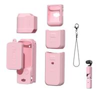 Lokyoyo Gimbal - Funda protectora de silicona para DJI Osmo Pocket 3, protector de pantalla de cardán de cámara de mano para DJI Osmo Pocket 3, accesorios, Pink, Hecho de material de silicona suave