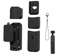 Lokyoyo Gimbal - Funda protectora de silicona para DJI Osmo Pocket 3, protector de pantalla de cardán de cámara de mano para DJI Osmo Pocket 3, accesorios, Black, Hecho de material de silicona suave