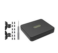 LOKYOYO Hélices - Estuche rígido de almacenamiento para accesorios de hélice DJI Neo, a prueba de golpes, a prueba de polvo, portátil (estuche, hélices negras + destornillador + destornillador)