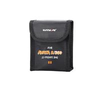 Lokyoyo LiPo Safe Bag - Bolsa de almacenamiento ignífuga a prueba de explosiones compatible con batería de dron DJI Avata 2/360, bolsa protectora portátil resistente al calor (1/2/3 celdas), Black, M