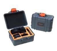 Lokyoyo Mini funda rígida para OSMO Action 5 Pro/4/3, gran capacidad, impermeable, a prueba de golpes, portátil, moldeo preciso, bandeja interior, funda de transporte para OSMO Action 5 Pro/4/3, gris,