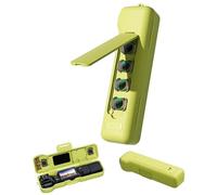 Lokyoyo Osmo Pocket 4/3 - Funda protectora rígida con 6 ranuras para filtro y 2 ranuras para tarjetas SD compatible con DJI Osmo Pocket 4 accesorios, Green, Minimalista, Morandi mate, estilo compacto