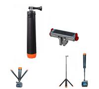 Lokyoyo Palo selfie flotante 4 en 1 para Insta 360 Go Ultra - 57 cm extensible impermeable de mano con barra flotante, accesorio para cámara submarina (trípode + base Go Ultra)